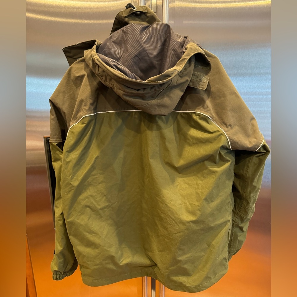 Volcom Snowboarding Jacket V-Line Science Army Gr… - image 3